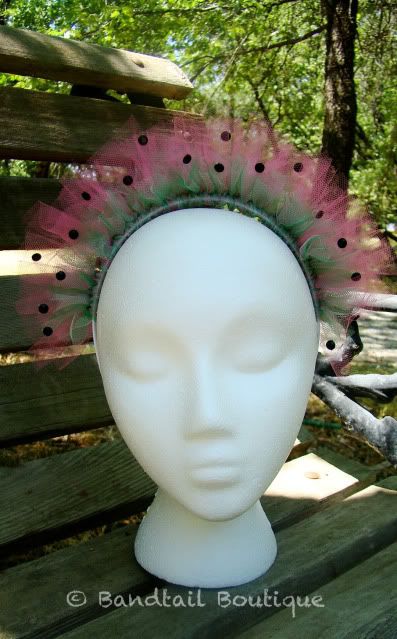 Watermelon Tutu Headband Watermelon Tutu Headband