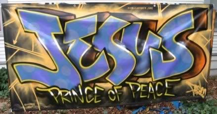 Jesus graffiti Jesus graffiti