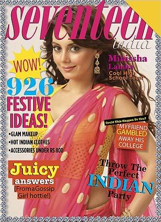 Celebrity Magazines on Fhm Blog  Various Celebrity In Seventeen Magazine Cover