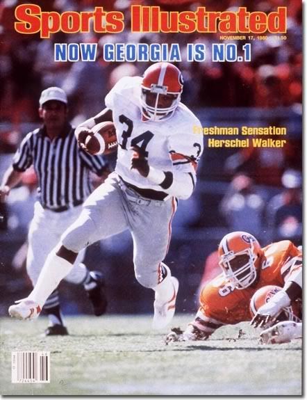 Now Georgia is #1- Herschel Walker