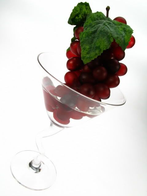 anggur in gelas