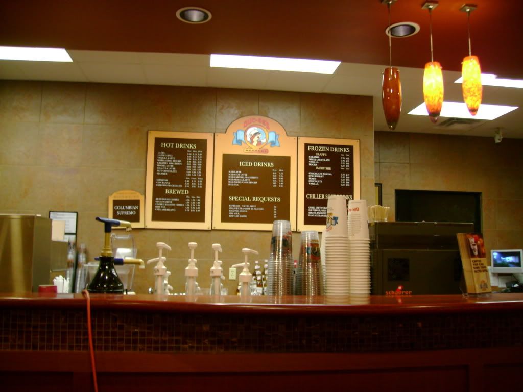 Bucee's Beanery Coffee Shop Inside Lake Jackson Store 29. Photo by