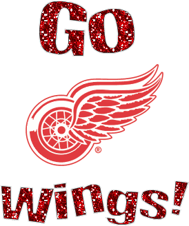 Go Wings Red Wings Hockey