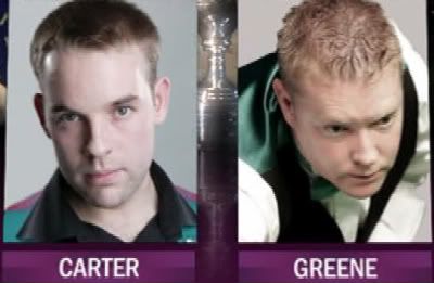 Snooker World Championship 2009   Day 1   R1   A Carter v G Greene   Session 1 (18th April 2009) [PD preview 1