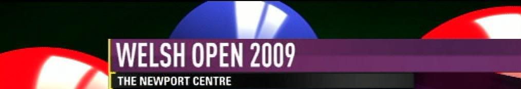 Snooker Welsh Open 2009   Day 1   Afternoon Programme (16th February, 2009) [PDTV (x264)] preview 0