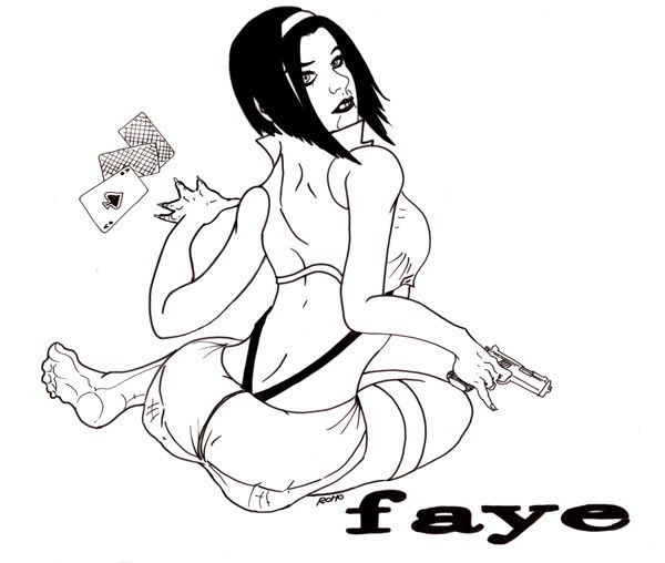 Cowboy Bebop: Faye (BW)