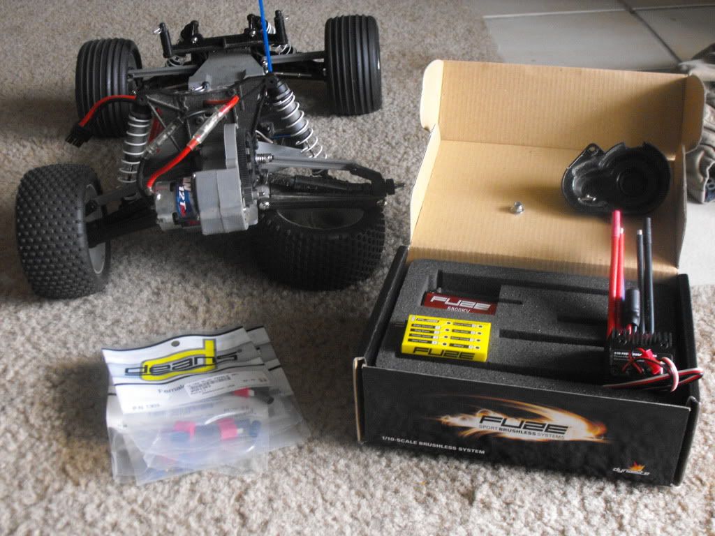 traxxas rustler motor upgrade