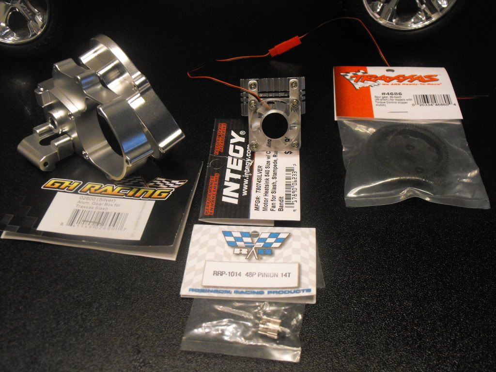 rustler motor upgrade
