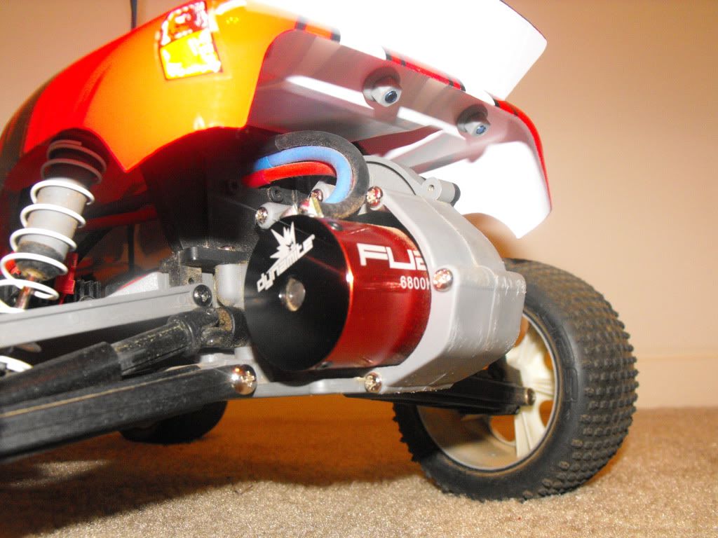 rustler motor upgrade