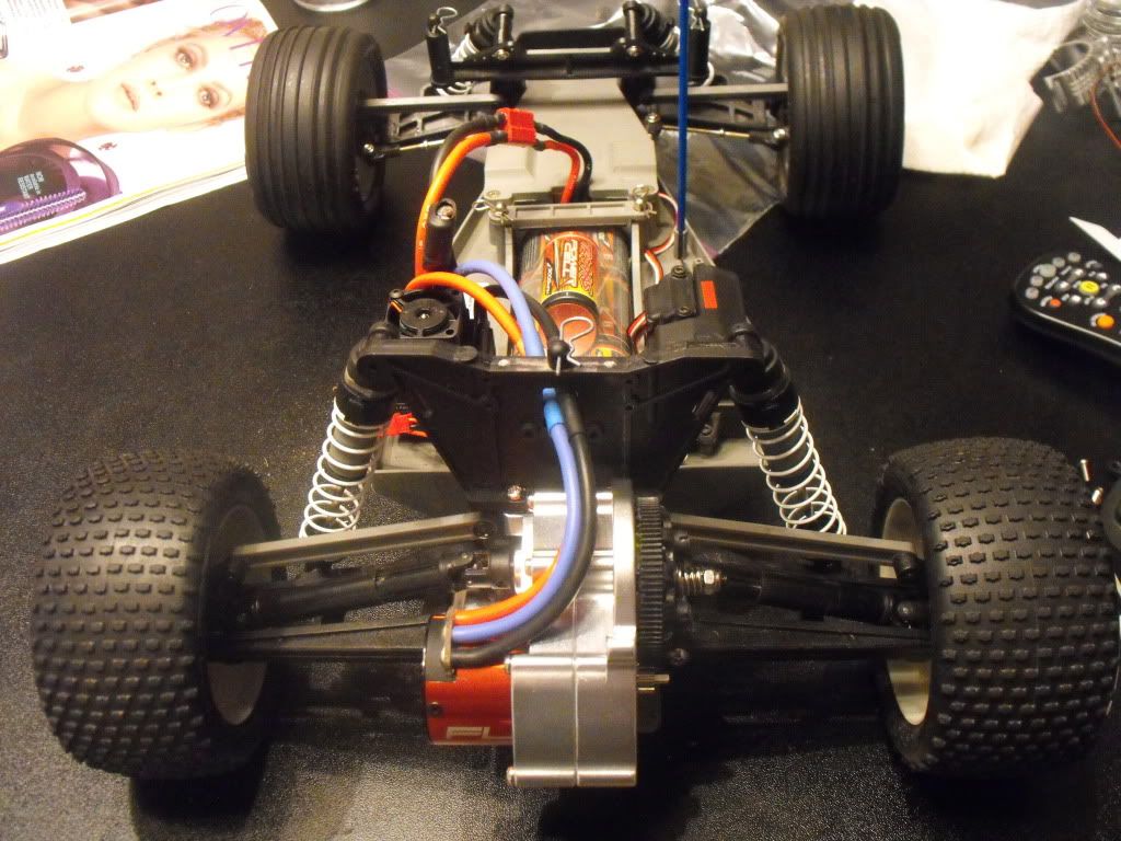 rustler motor upgrade