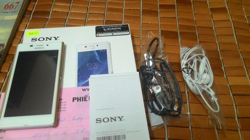 Sony Xperia M2 Aqua white chính hãng Sony VietNam, giá cực tốt đây!! - 1