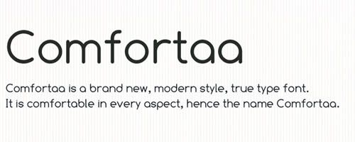 comfortaa font preview,free font