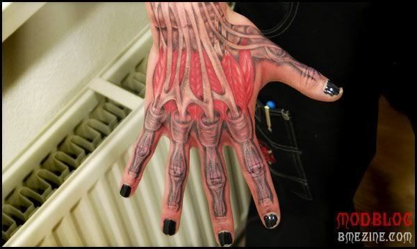 Анатомические татуировки (17 фото)