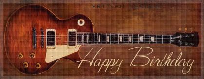 Happy Birthday Guitar Pictures, Images and Photos