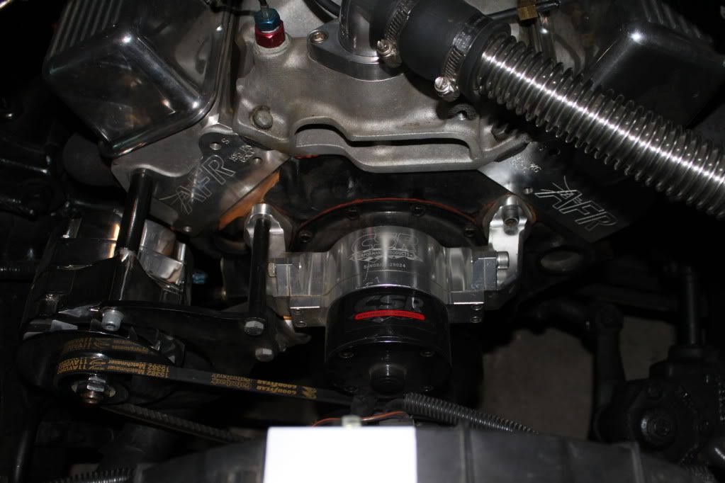 CSR electric water pump Team Chevelle