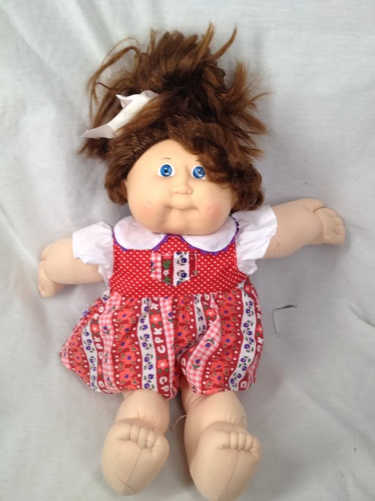 corn silk cabbage patch doll