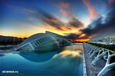 Прикольные фото городок искусства и науки в Валенсии (Испания)