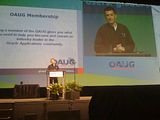 WednesdayCollaborate08032.jpg Mark Clark Talking Up OAUG Membership image by fteter
