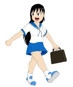 Watanabe Saki Official Character Art