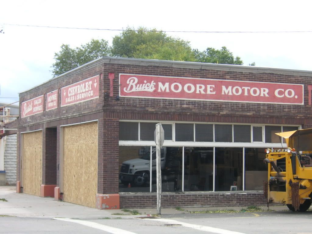 Old Buick Dealer Photo- Moore