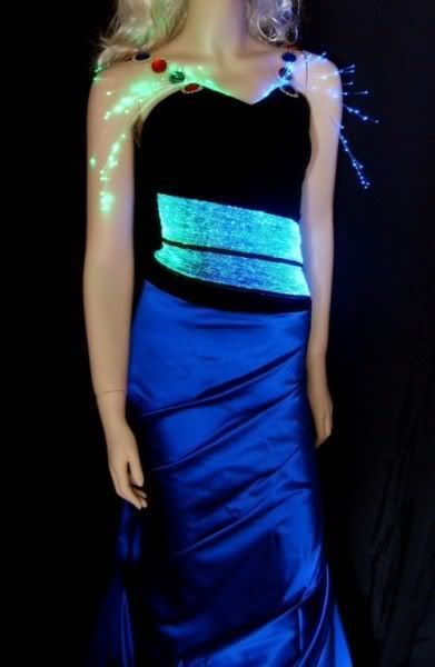 Glowing dresses