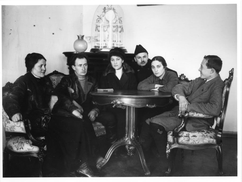 A group of Moscow communists, 1921
