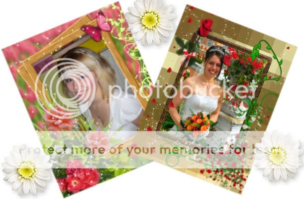 DIGITAL BACKGROUNDS / PHOTO FLORAL FRAMES / TEMPLATES , bff ,love 