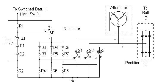 DIY voltage regulator/rectifier