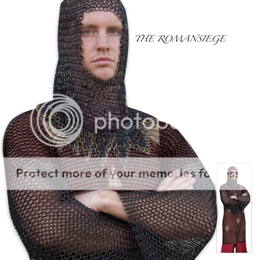 KNIGHTS WEARABLE ARMOR CHAINMAIL TUNIC BATTLE READY  