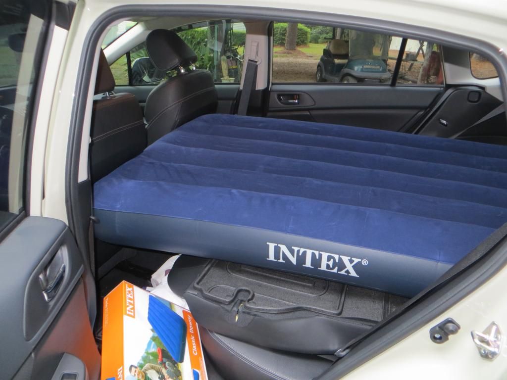 Sleeping Quarters for 1 | Subaru Crosstrek and XV Forums