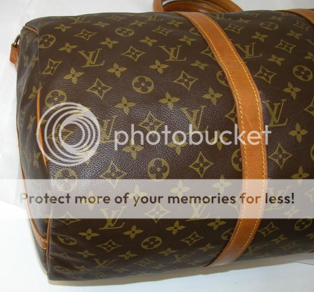 AUTH Vintage Louis Vuitton Monogram Keepall 50 with Strap Very Good No 