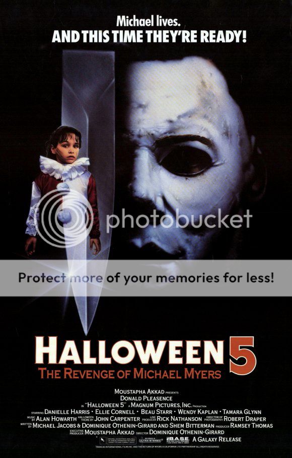 Halloween 5 - The Revenge of Michael Myers Movie Poster